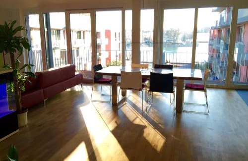 Petershausen-West Apartment | Rhein Melodie riverview luxury
