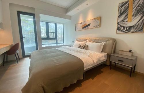 Shajing Apartment | Rho Hotel柔居shenzhen international convention and exhibition center