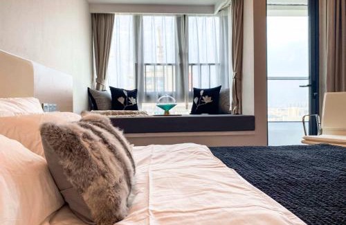 Shajing Apartment | Rho Hotel柔居shenzhen international convention and exhibition center