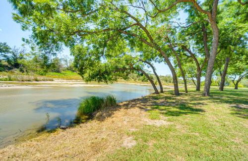 Brady House | Riverfront Brady Retreat on 25 Acres!