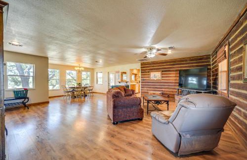 Brady House | Riverfront Brady Retreat on 25 Acres!