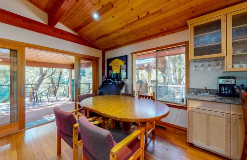 Burnt Ranch House | Riverfront getaway with a private beach, great views, & fantastic fishing