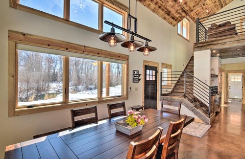 Gunnison House | Riverfront Home with BBQ 2 Mi to Downtown Gunnison!