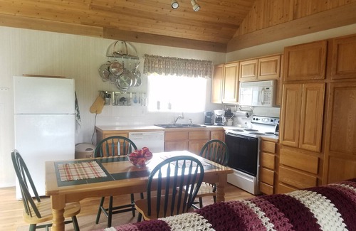 Funny River House | Riverfront Keaira Cabins in Kenai