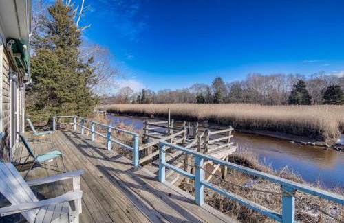 Kingston House | Riverfront Kingston Cottage with Deck, 2 Mi to Beach