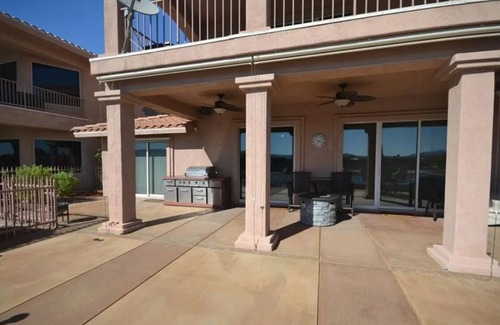 Colorado Shores House | Riverfront Luxury: 4BR Retreat w/Dock, Launch, Endless Views, Colorado Oasis
