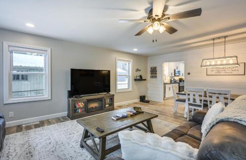 Hope House | Riverfront Michigan Cottage with Fire Pit and Kayaks!