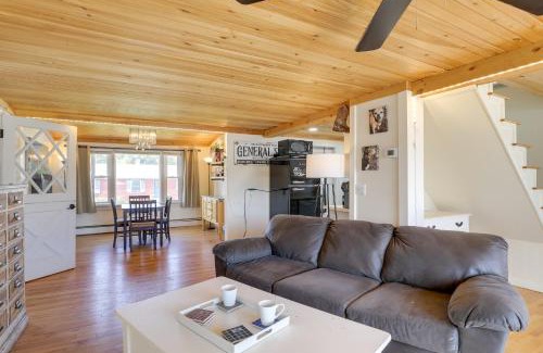 Manchester House | Riverfront New Hampshire Cottage with Boat Dock