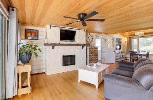 Manchester House | Riverfront New Hampshire Cottage with Boat Dock