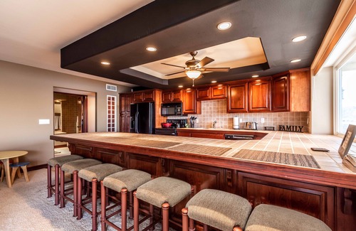 Holiday Shores House | Riverfront Oasis Guest House, one bedroom with dock
