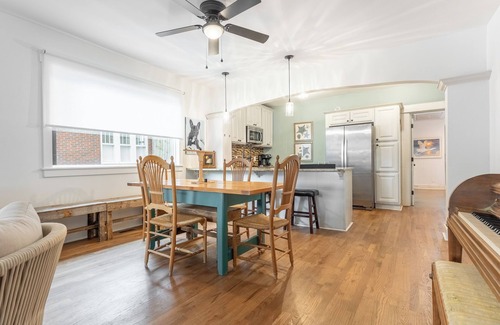 East Hill House | Riverside Bungalow - Private Pool Near Five Points!