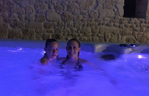 Pons Cottage | Riverside cottages & watermill in Pons with heated swim spa/pool
