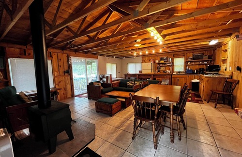West Hickory Cabin | Riverside Retreat on 425' of Allegheny River frontage with large, flat area