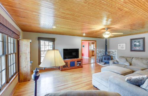 Milam County House | Riverside Texas Retreat with Wraparound Porch!
