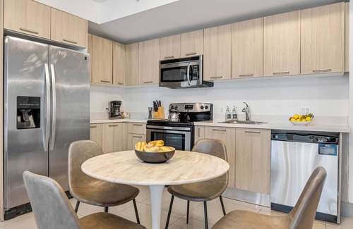 Brickell House | Roami at Habitat Brickell | Pool | Balcony | 2 Bed