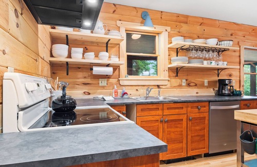 Rangeley Plantation House | Rock Hopper on Mooselookmeguntic Lake with beach, pet friendly!