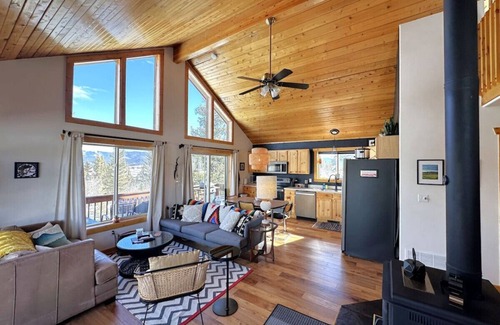 Indian Mountain Cabin | Rocky Mt Cabin 2bed/loft Hot Tub Amazing Views