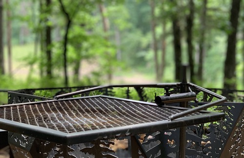 Florence RV Rental | Romantic glamping site with views of the lake.
