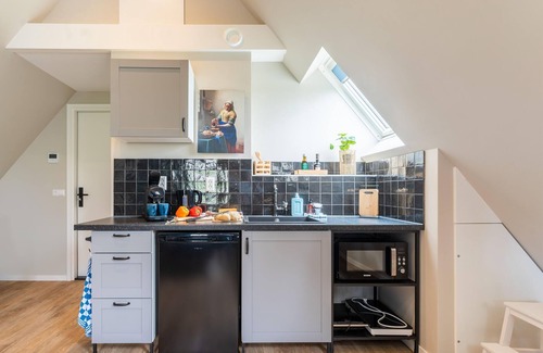 Stellendam House | Romantic studio in Stellendam with terrace