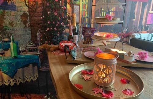 Den Ham Bed & Breakfast | Romantisch Wellness Appartement met privé Hottub Sauna Gamesroom