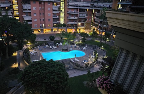 Torrino Apartment | Rome Phoenix Suite cozy elegant, terrace and pool dream eur center
