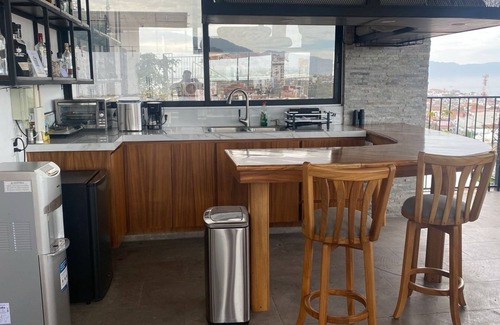 Colonia 5 de Diciembre Apartment | Rooftop bedroom in Puerto Vallarta