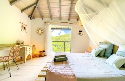 Almond Grove House | Room in Villa Casa Blue, swimming pool, sea view