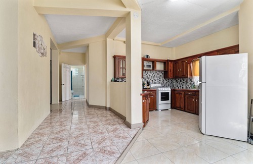 Morne Rouge Apartment | Roomy [1,001 sq ft] two bedroom Unit, steps away from white sand beach.