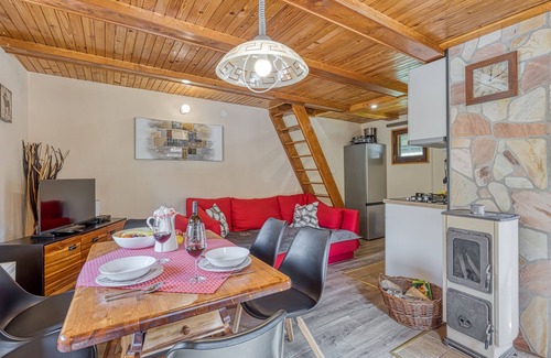 Hrib pri Hinjah Ski Chalet | Rozi's Riverside Cottage, Osilnica, Slovenia