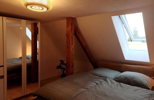 Hohenberg a.d.Eger Apartment | Ruhig gelegene, top moderne Ferienwohnung - Hot Tub und Sauna gegen Aufpreis