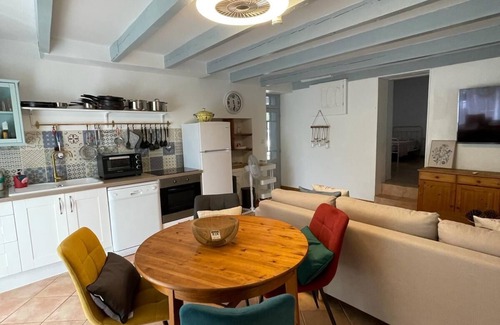 Chalais Cottage | Rural family cottage for 6, shared pool, own terrace & garden, ping-pong table.