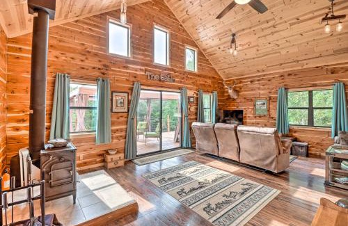 Norfork House | Rural Wooded Cabin Near Trophy Trout Fishing!