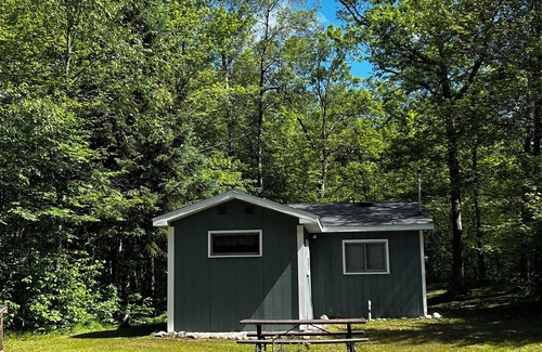 Athelstane Cabin | Rustic cabin near recreational, ATV and fishermans dream.
