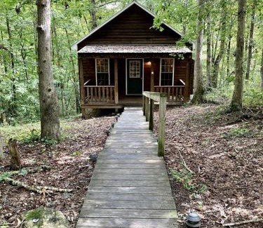 Elkin House | Rustic Cabin on 28-Acre Property in the Foothills of the Blue Ridge Mountains