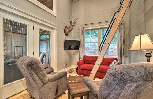 Tallassee House | Rustic-Chic Riverfront Home with Dock, Deck and Canoes