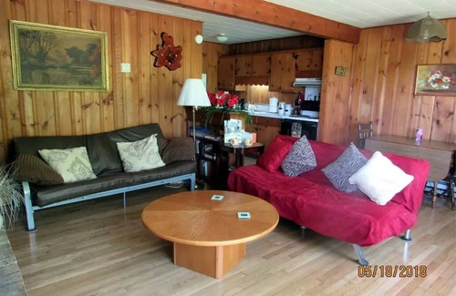 Northwest Ithaca Cottage | Rustic, Cozy Cottage with Backyard Waterfall and Cayuga Lake Views!