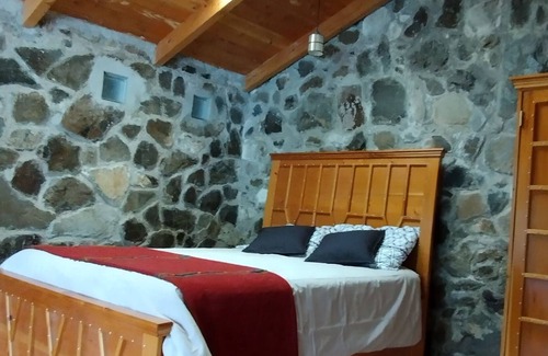 San Antonio Palopo Villa | Rustic lakeside villa with private beach and dock