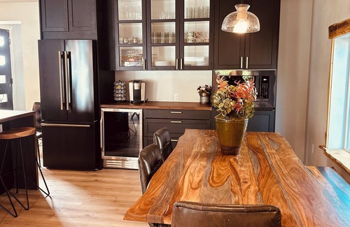 Moscow House | Rustic modern 2-bedroom home-lower level with hot tub in marvelous Moscow
