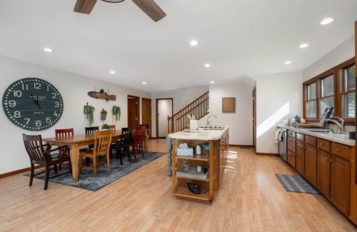 Brookville House | Rustic River Retreat- located right on the Whitewater River!