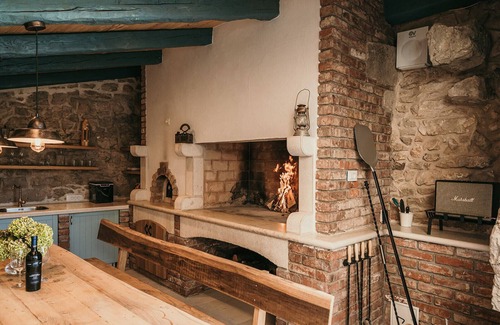 Tribalj Villa | Rustic stone villa with private heated pool near Crikvenica