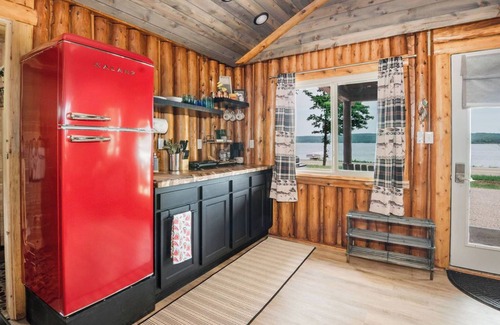 East Jordan Cabin | Rustic Twin Cabin on Lake Charlevoix, Boat Rentals