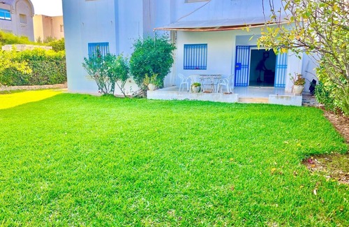 Hammamet Sud Apartment | S+3 in Hammamet with Private Garden – For Rent by Night or Week