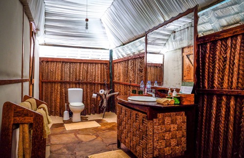 Saadani Cabin | Saadani Safari Lodge - bush, river, beach