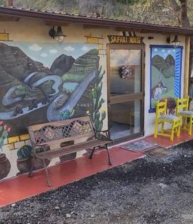 Agros House | Safari House with fireplace