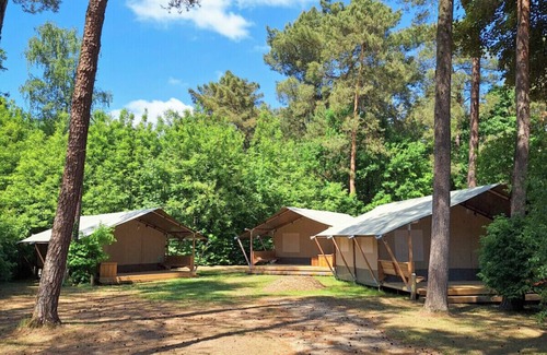Lichtaart Resort | Safari Tenten met Sanitair 4 personen