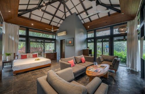 Wai Villa | SaffronStays The Glasshouse, Panchgani - beautiful glass villa for couples