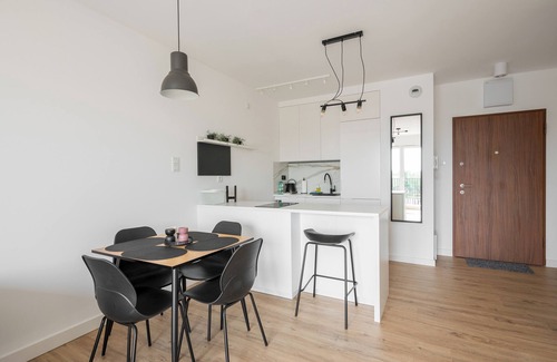 Bialoleka Apartment | Sage Green Stylish Apartment