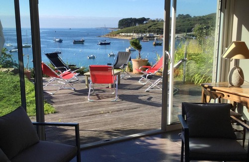 Saint-Pabu Villa | Saint Pabu: villa feet in water, 10 people