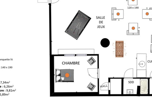 Talmas House | Salle de Jeux Dans un Écurie