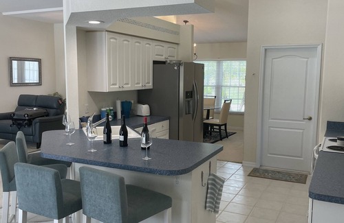 Long Meadow House | salt water Pool, golf, over looking 18th green